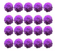 Craft Pom Pom Balls,Large Black Poms Costume Accessory, Pom pom Balls for Arts and DIY Creative Crafts Decorations,Purple,3 Inches,20 Pieces.