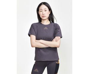 Craft PRO Trail Short Sleeve T-Shirt - Lightweight & Breathable Running Tee for Trail Running, Size S, Black