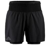 Craft - Lightweight stretch trail running shorts - Pro Trail Shorts M Black/Black for Men in Recycled Polyester - Size S Black S