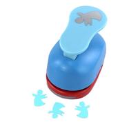 Craft Punch Set for Kids, Mini Hand Embosser, Creates Small Flower, Heart Patterns, Lightweight, Suitable for Family Art Time, Kindergarten Crafts, Hobby Lessons