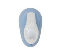 Craft Punch Stamp Shape Embossing Machine Round Hole Punch Toothed Puncher Embosser, Manual Press Stamps for Paper Art, Educational DIY Tool for Creative Projects