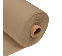 Craft Queen LTD Felt Fabric 60 Inch Wide - Soft Craft Felt Sheets & Rolls, Large Material for Sewing, Patchwork, Christmas, DIY, Art & Craft Projects (Teddy,1 Metre)