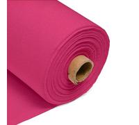 Craft Queen LTD Felt Fabric 60 Inch Wide - Soft Craft Felt Sheets & Rolls, Large Material for Sewing, Patchwork, Christmas, DIY, Art & Craft Projects (Cerise,2 Metre)