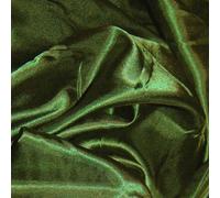 Craft Queen LTD Satin Fabric by The Metre - 60 Inch Wide Satin Roll for Wedding Dresses, Bespoke Tailoring & Decoration Projects - Soft, Smooth, Silk-Like Finish(Olive,5 Metre)