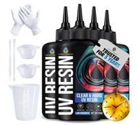 Craft Resin 1000G Uv Resin Kit Hard Type Low Viscosity - Crystal Clear No Yellowing For Diy, Jewellery, Crafts & Small Molds