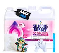 Craft Resin Fast-Curing Firm Silicone Mold Making Kit, Shore 30A, 4000g