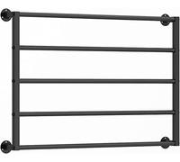 Craft Room Ribbon Storage Organizer Rack Modern Metal Scarves Shawls Shelf Wall Mount Trousers Rack, Commercial Stores Retail Display Racks for Ribbons Belts Towels Wrapping Papers, 5 / 9 Layers ( Col