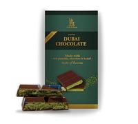 Craft & Roots DUBAI CHOCOLATE, Luxury Milk Chocolate Bar with Pistachio and Kadaif, 200g