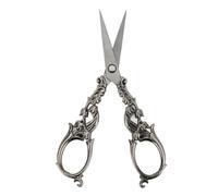 Craft Scissors, Small Embroidery Scissors Stainless Steel Craft Scissors Decorative Edge Lily of the Valley Crafting Scissors for Craft, Artwork, Needlework