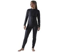 Craft Core Dry Long Sleeve Base Layer Set Black L Woman
