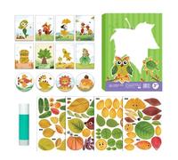 Craft Sets for Children for Thanksgiving Day, Decoration for Thanksgiving and Halloween, Funny Handmade Items for Halloween and Seasonal Decorations for Parties in the Classroom in the School