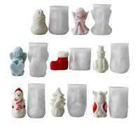 Craft Silicone Moulds Making Molds Christmas Series Soap Crafting Moulds Resin Project Silicone Texture Resin Mold