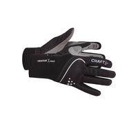 Craft - Ski gloves - Pro Ventair Wind Glove Black in Silicone - Kid Size S Black S