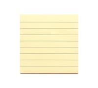 & Craft & Stationery Lined Sticky Notes with Super Sticking Power - 80 Sheets per Pad for Enhanced Note Taking and Organization (D, One Size)