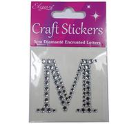 Craft Stickers 5cm Diamante Encrusted Letters & Numbers (M)