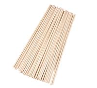 Craft Sticks 20-50pcs 30cm Round Wooden Sticks DIY Handmade Craft Making Building Model(5x300mm-50pcs)