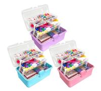 Craft Supplies Kids - Educational Art Materials, Interactive DIY Set, Learning Activity Kit, Creative Play Toys | Arts Crafts Supplies for Children Boys Girls Son Daughter Early Education Hand Eye