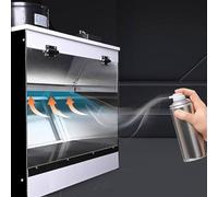 Craft Table Airbrush Booth,Airbrush Spray Booth,Water Curtain Exhaust Syste and LED Lighting with Waterfall Exhaust Syste,for Models, Cakes, Nails, Craft(58 * 50 * 40CM)