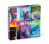 Craft-tastic - I Love Mermaids Kit - Craft Kit Includes 6 Mermaid-Themed Projects