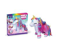 Craft-tastic - Make a Friend Unicorn - Mini Sewing Kit Arts and Crafts Kids Crafts Craft Kit Makes 1 Easy-to-Sew Stuffie with Accessories Bonus T