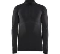 Craft - Technical base layer - Active Intensity Zip M Noir-Asphalt for Men - Size L - Black Black L