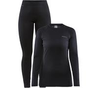 Craft - Thermal base layer set - Core Warm Baselayer Set W Black for Women - Size S Black S