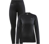 Craft - Thermal Base layers set - Core Dry Baselayer Set W Black for Women - Size L Black