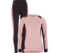 Craft - Thermal Base layers set - Core Dry Baselayer Set W Charm Dk Plum for Women - Size L - Pink Pink L