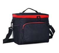 Craft Tote Lunch Bag Reusable Leakproof Lunch Box for Adult Men (Black, One Size)