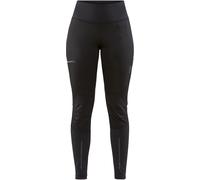 Craft - Training tights - Adv Essence Wind Tight W Black for Women in Recycled Polyester - Size XS Black XS