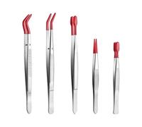 Craft Tweezers Tool, Multifunctional Sewing and Hobby Tool, 12cm Precision Stainless Steel Tweezers for Electronics, Beauty Work, Jewelry Making, Metal Hand with Fine Tip, DIY Crafting Accessories