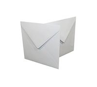 Craft UK, 1000 5x5 Envelopes for Card Making, Invitations, and More, 100gsm, Made in the UK, Lasting Quality, White