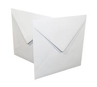 Craft UK 1072A 7 x 7 inch 500 Envelopes - White