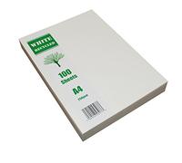 Craft UK 2255 A4 White Recycled Card 250 gsm - 100 Sheets