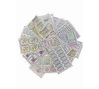 Craft UK 2384 Mixed Mens Womens Wedding 3D Die Cut Topper Decoupage & Captions Kit