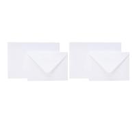 Craft UK 50 Cards and Envelopes, White, 5 x 7-Inch (Pack of 2)