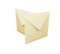 Craft UK 602A 5 x 5 inch 1000 Envelopes - Ivory