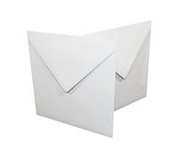 Craft UK 607A 6 x 6 inch 1000 Envelopes - White