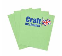 Craft UK A4 Pastel Green Card Pack 250gsm - 20 Sheets