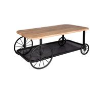 Craft Wheel Coffee Table