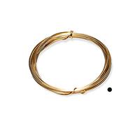 Craft Wire 20 Gauge, 14/20 Yellow Gold Filled, Round, Half Hard - 5FT from
