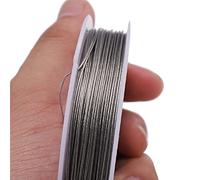 craft wire 3mm， 6-30M 0.3-1.0mmTiger Tail Beading Wire For Jewelry Making Finding Accessories(0.45mm 30meters)