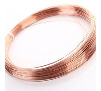 Craft wire, Soft Copper Wire, 0.8/1/1.2/1.3Mm Diameter, 5M Length, Bare Solid For Crafting, Jewelry, Electrical, Industry(1mm)