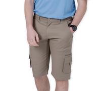 Craft Wizard Cotton Era Men’s Army Green Cargo Shorts with Zipper & Cargo Pockets - Lightweight Summer Work Shorts with Drawstring Waist - Hiking, Walking, Golf (M)