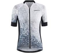 Craft Adv Endur Graphic Short Sleeve Jersey Black M Woman M Ecru / Multi