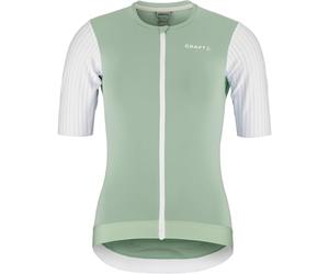 Craft Women's ADV Aero Cycling Jersey, Glacial-white, M