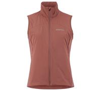 Craft - Women's Adv Essence 2 Warm Vest - Synthetic vest size XXL, brown
