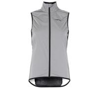 Craft - Women's Adv Essence Lumen Wind Vest - Cycling vest size XL, grey