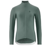 Craft - Women's Core Bike Essence L/S Jersey - Cycling jersey size M, olive