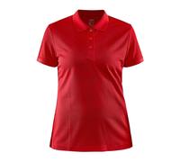CRAFT Women's Core Unify Polo Shirt in Light Red | Size: Small Craft Light Red S